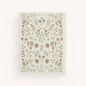 New sealed Simplified Emily Ley gratitude linen hardcover Notebook / journal $30